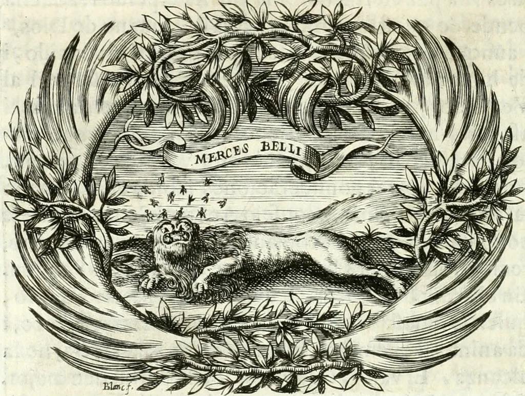 An illustration from Idea de vn principe politico christiano, rapresentada en cien empresas, 1642, leaf 747