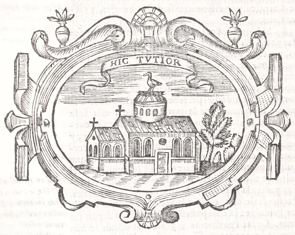 An illustration from Idea de vn principe politico christiano : representada en cien empressas, 1656, leaf 174