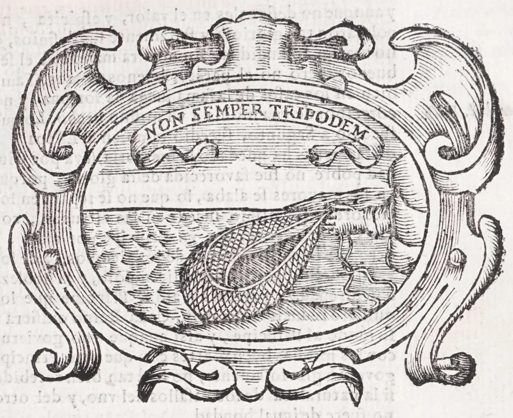 An illustration from Idea de vn principe politico christiano : representada en cien empressas, 1656, leaf 195