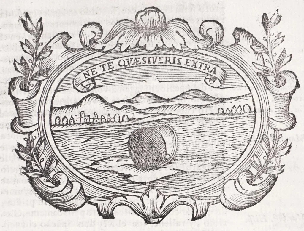 An illustration from Idea de vn principe politico christiano : representada en cien empressas, 1656, leaf 217
