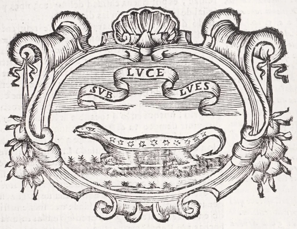An illustration from Idea de vn principe politico christiano : representada en cien empressas, 1656, leaf 315