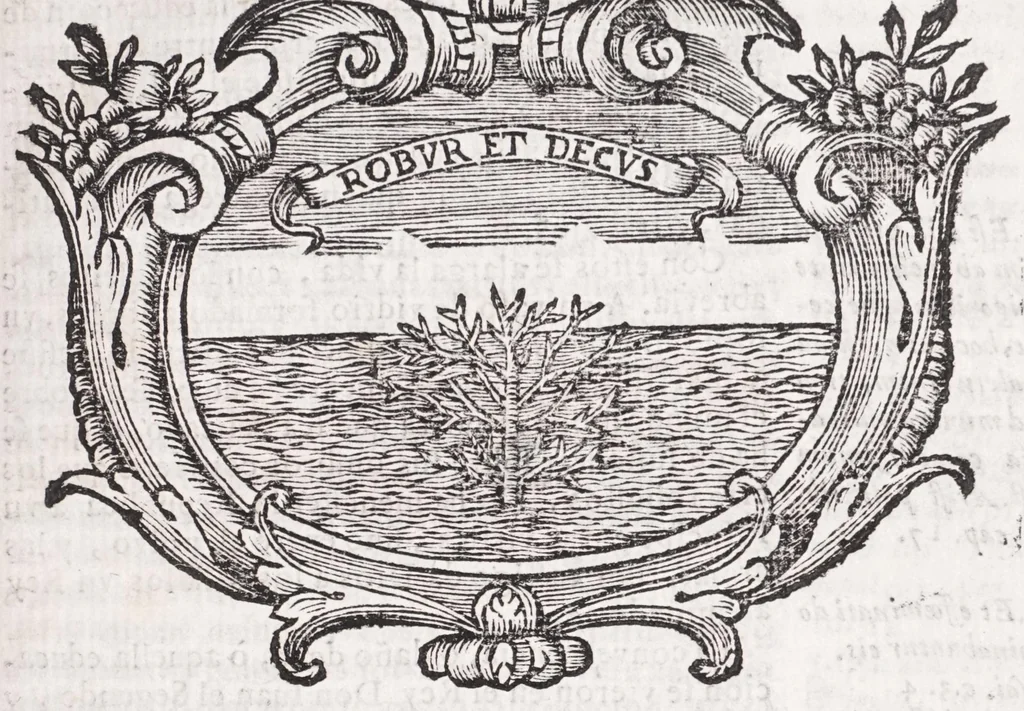 An illustration from Idea de vn principe politico christiano : representada en cien empressas, 1656, leaf 33