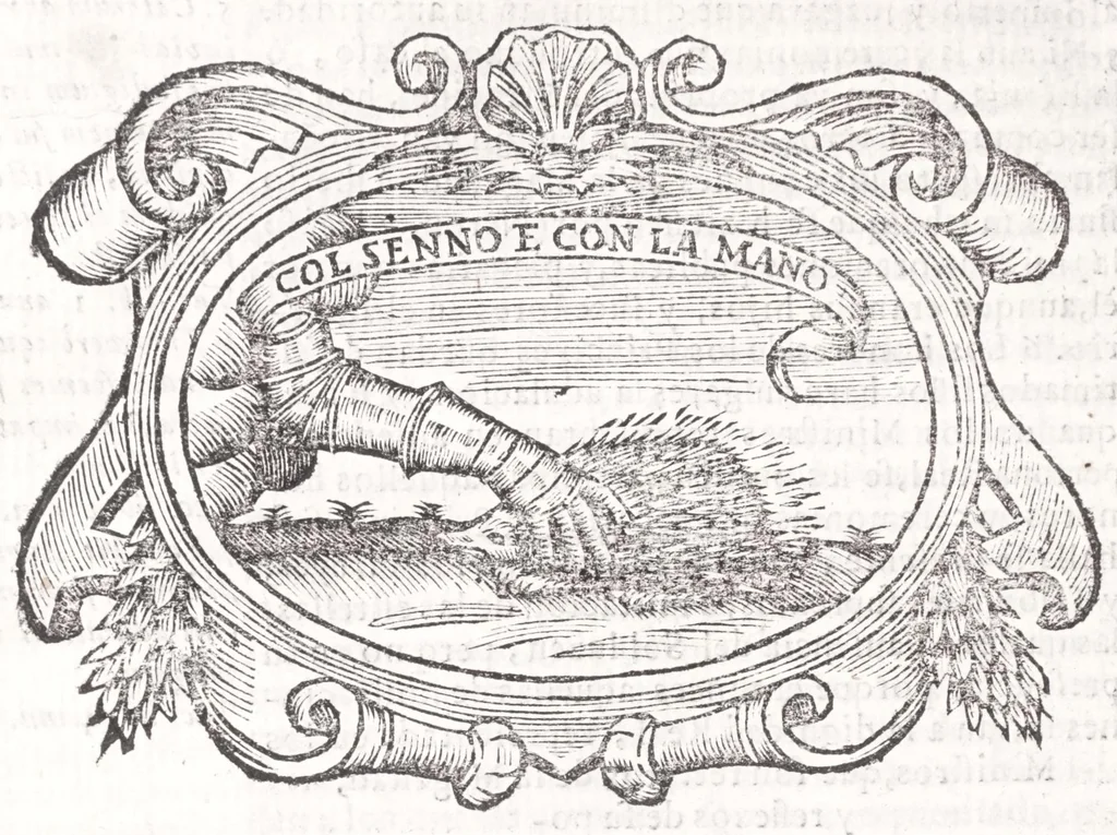 An illustration from Idea de vn principe politico christiano : representada en cien empressas, 1656, leaf 416