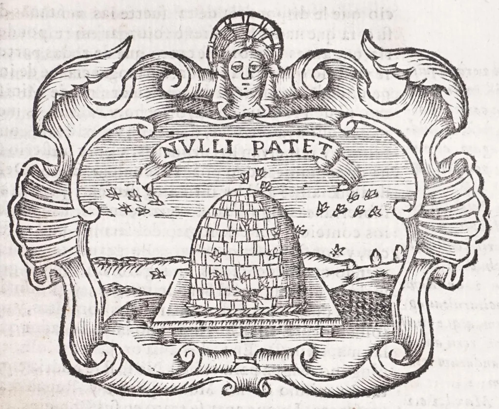 An illustration from Idea de vn principe politico christiano : representada en cien empressas, 1656, leaf 449