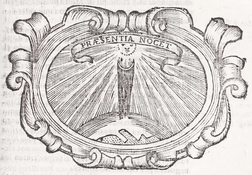 An illustration from Idea de vn principe politico christiano : representada en cien empressas, 1656, leaf 551