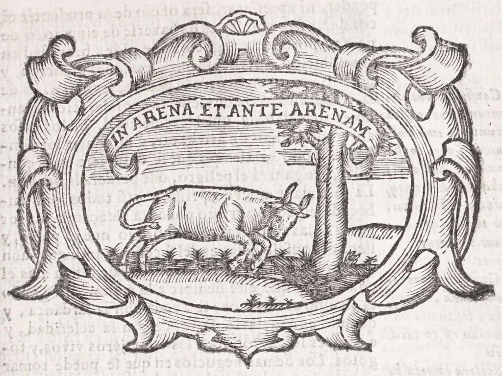 An illustration from Idea de vn principe politico christiano : representada en cien empressas, 1656, leaf 565