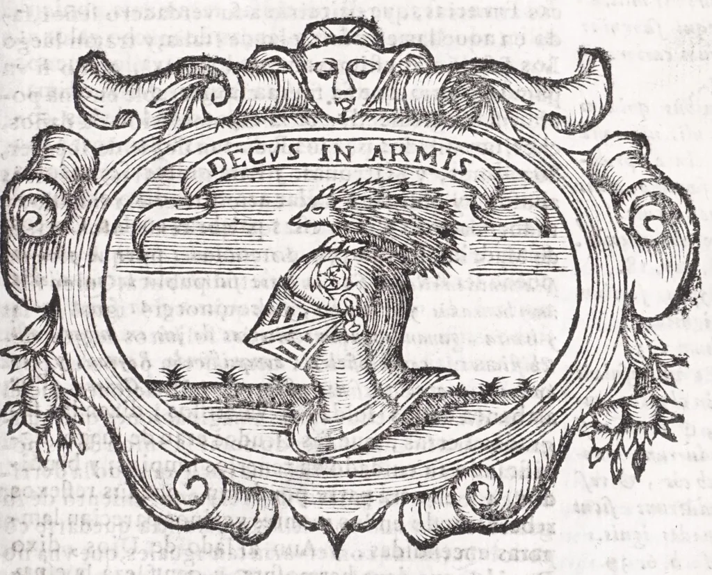 An illustration from Idea de vn principe politico christiano : representada en cien empressas, 1656, leaf 583