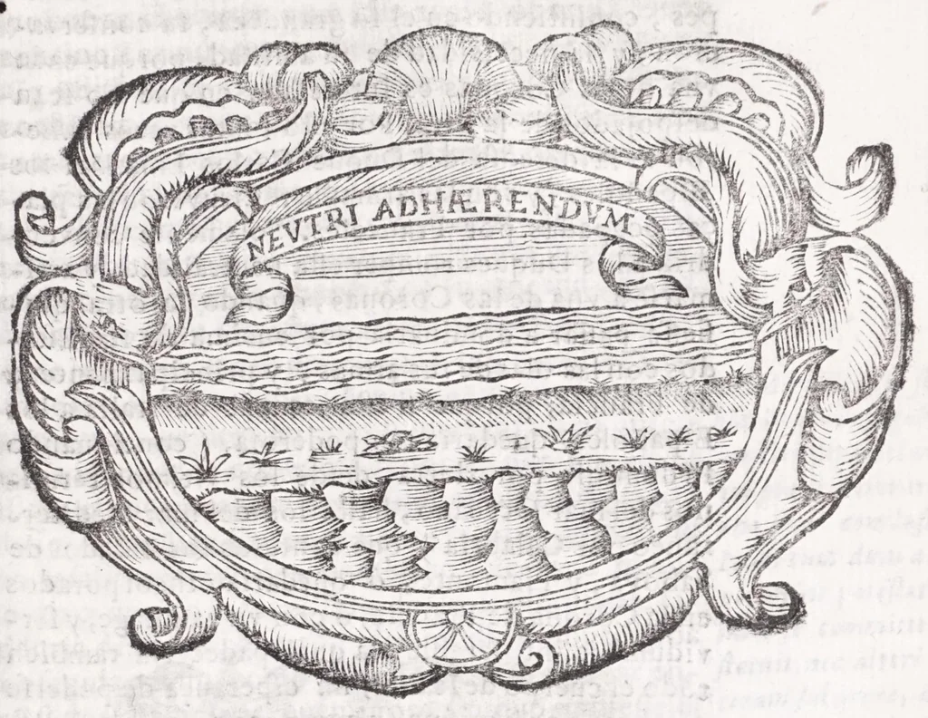 An illustration from Idea de vn principe politico christiano : representada en cien empressas, 1656, leaf 655