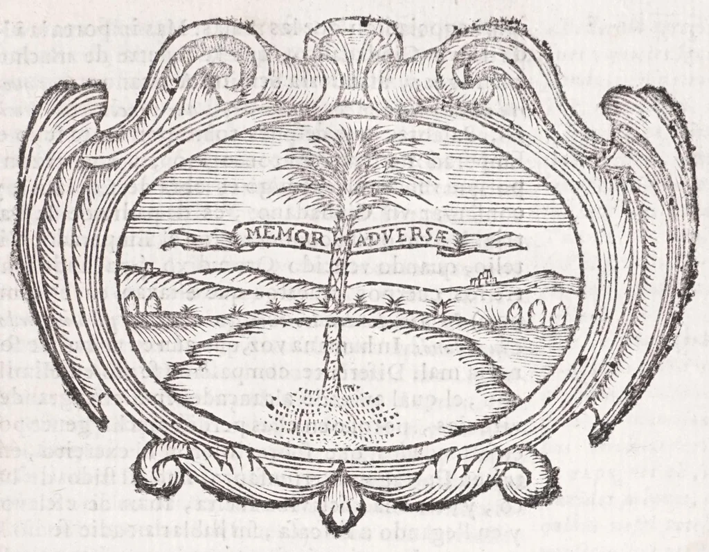 An illustration from Idea de vn principe politico christiano : representada en cien empressas, 1656, leaf 665