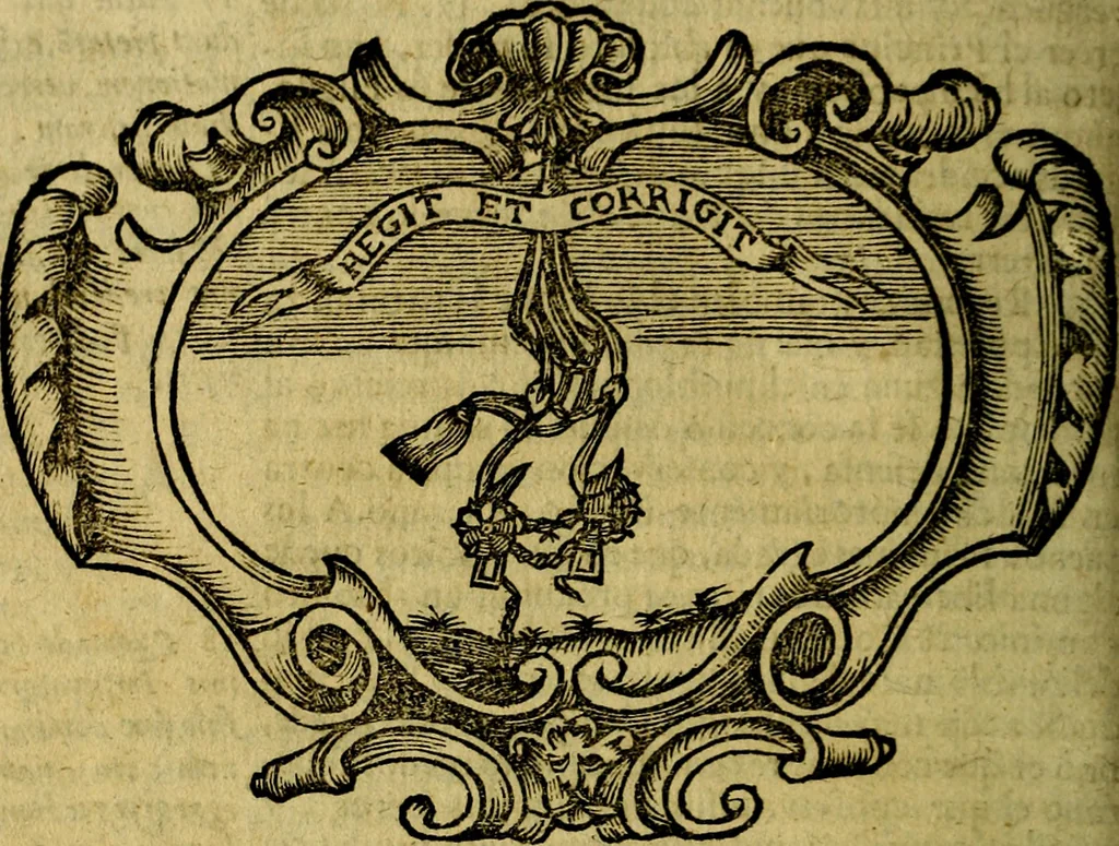 An illustration from Idea de vn principe politico christiano : representada en cien empressas. Va enmendada en esta sexta impression de todos los yerros que avia en las otras ..., 1675, leaf 141