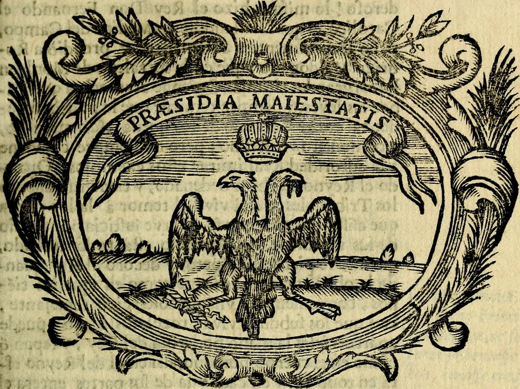 An illustration from Idea de vn principe politico christiano : representada en cien empressas. Va enmendada en esta sexta impression de todos los yerros que avia en las otras ..., 1675, leaf 152