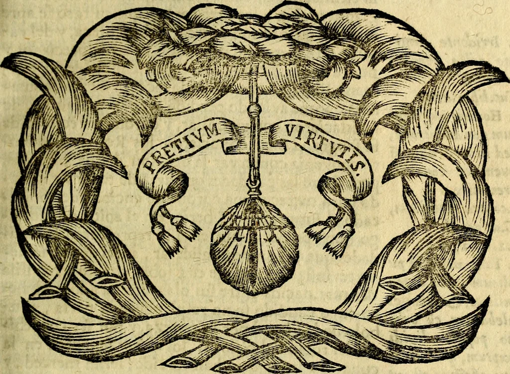 An illustration from Idea de vn principe politico christiano : representada en cien empressas. Va enmendada en esta sexta impression de todos los yerros que avia en las otras ..., 1675, leaf 160