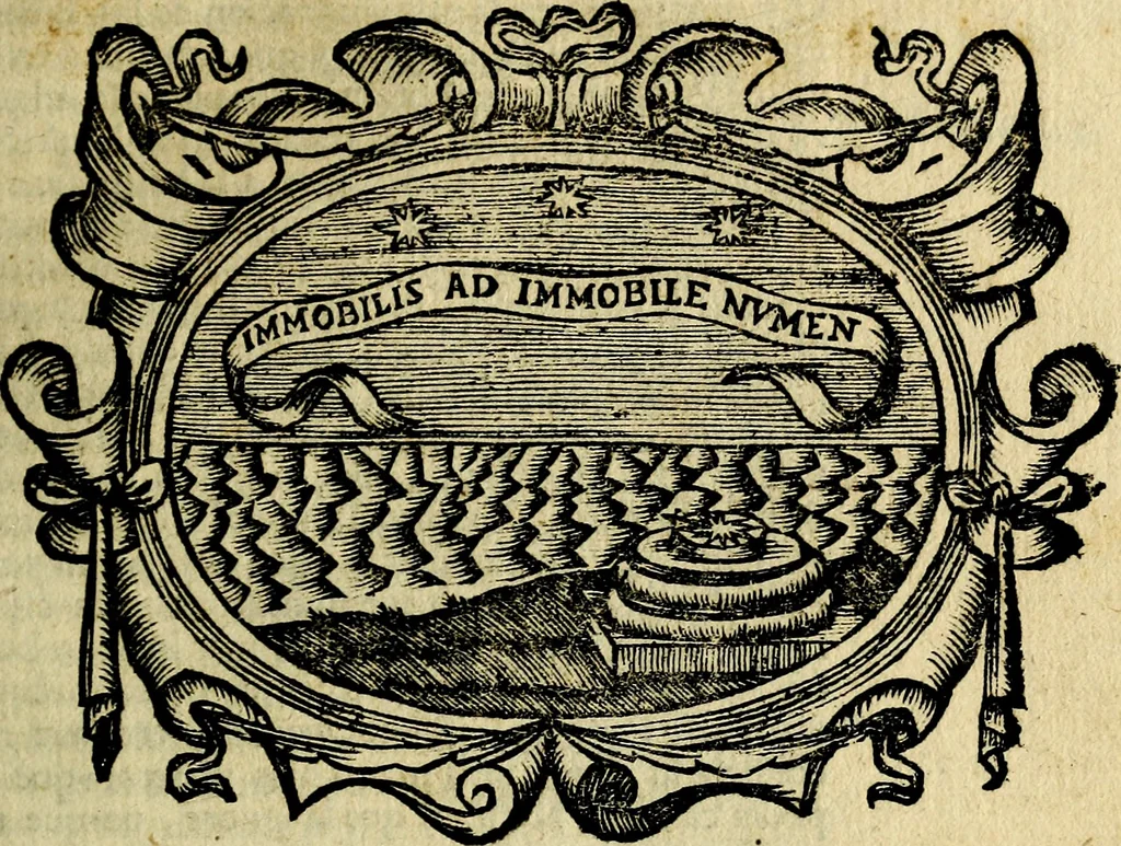 An illustration from Idea de vn principe politico christiano : representada en cien empressas. Va enmendada en esta sexta impression de todos los yerros que avia en las otras ..., 1675, leaf 168