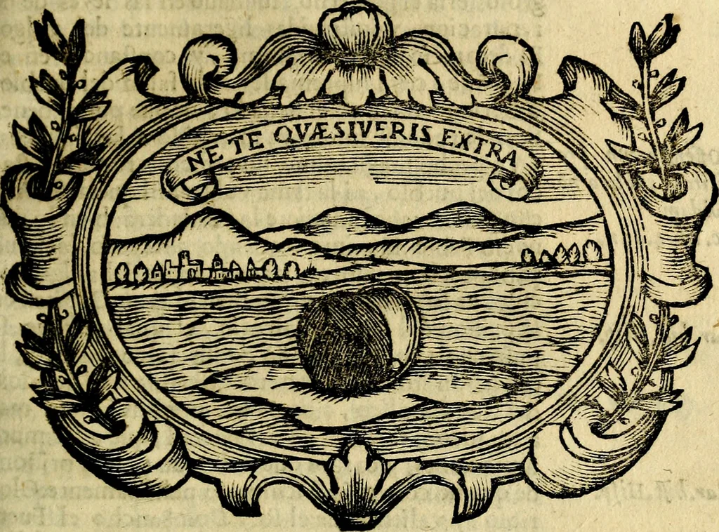 An illustration from Idea de vn principe politico christiano : representada en cien empressas. Va enmendada en esta sexta impression de todos los yerros que avia en las otras ..., 1675, leaf 216