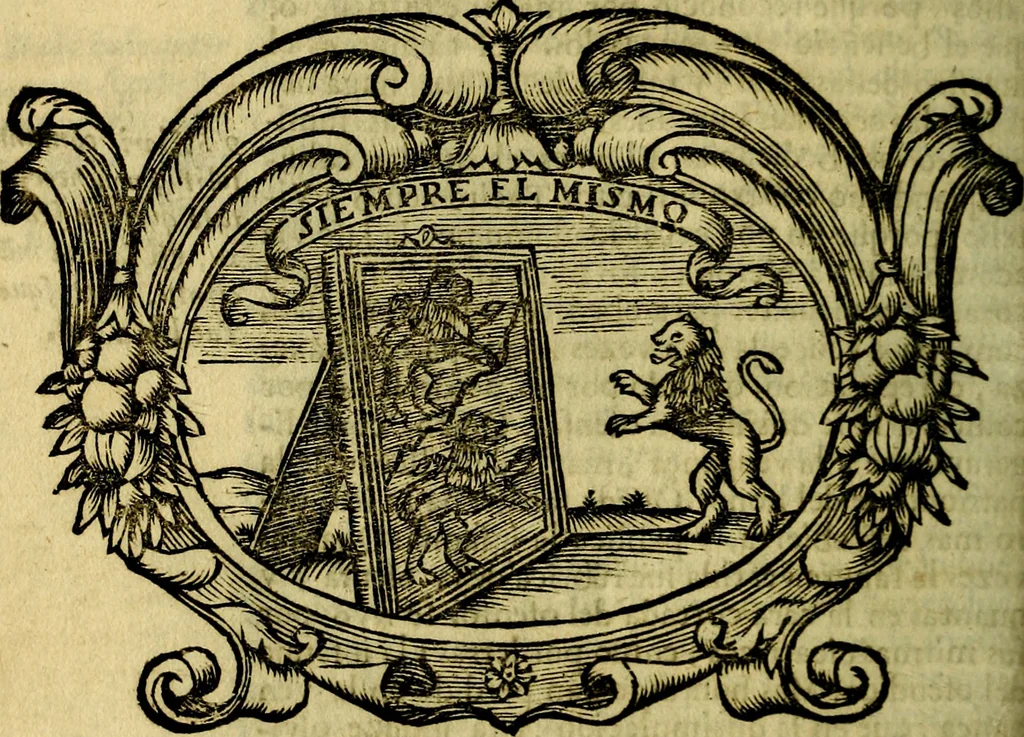 An illustration from Idea de vn principe politico christiano : representada en cien empressas. Va enmendada en esta sexta impression de todos los yerros que avia en las otras ..., 1675, leaf 221