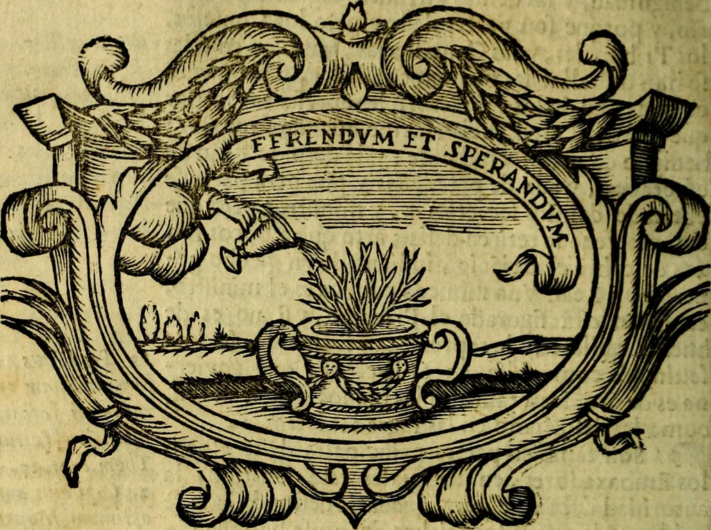 An illustration from Idea de vn principe politico christiano : representada en cien empressas. Va enmendada en esta sexta impression de todos los yerros que avia en las otras ..., 1675, leaf 229