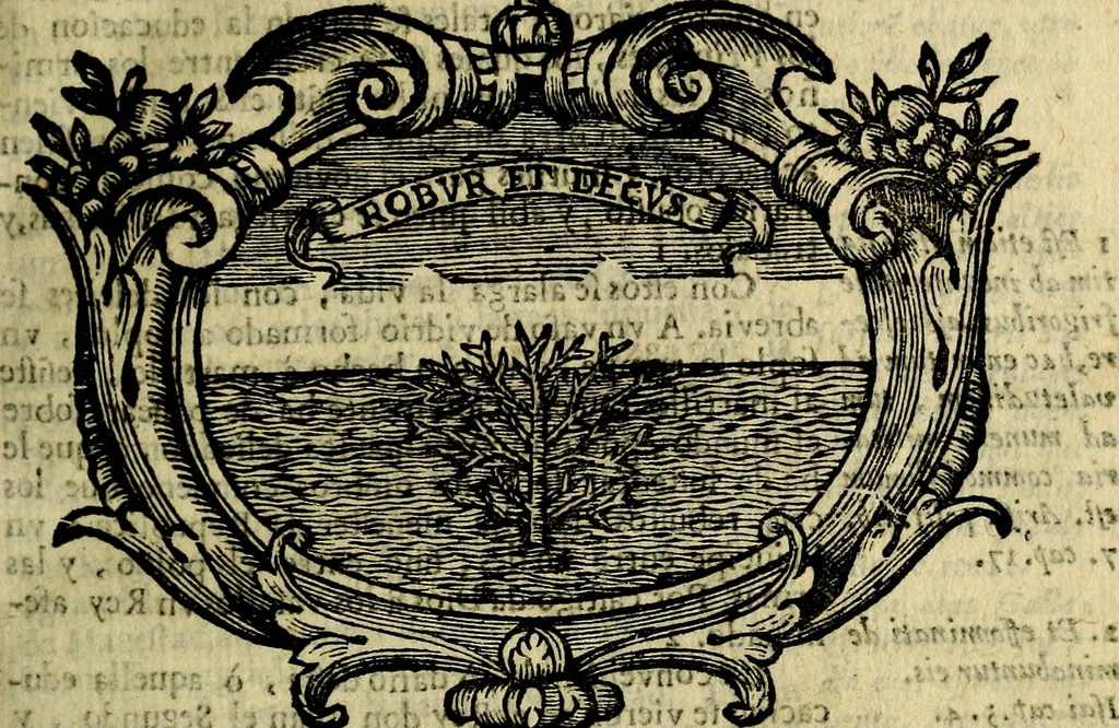 An illustration from Idea de vn principe politico christiano : representada en cien empressas. Va enmendada en esta sexta impression de todos los yerros que avia en las otras ..., 1675, leaf 32