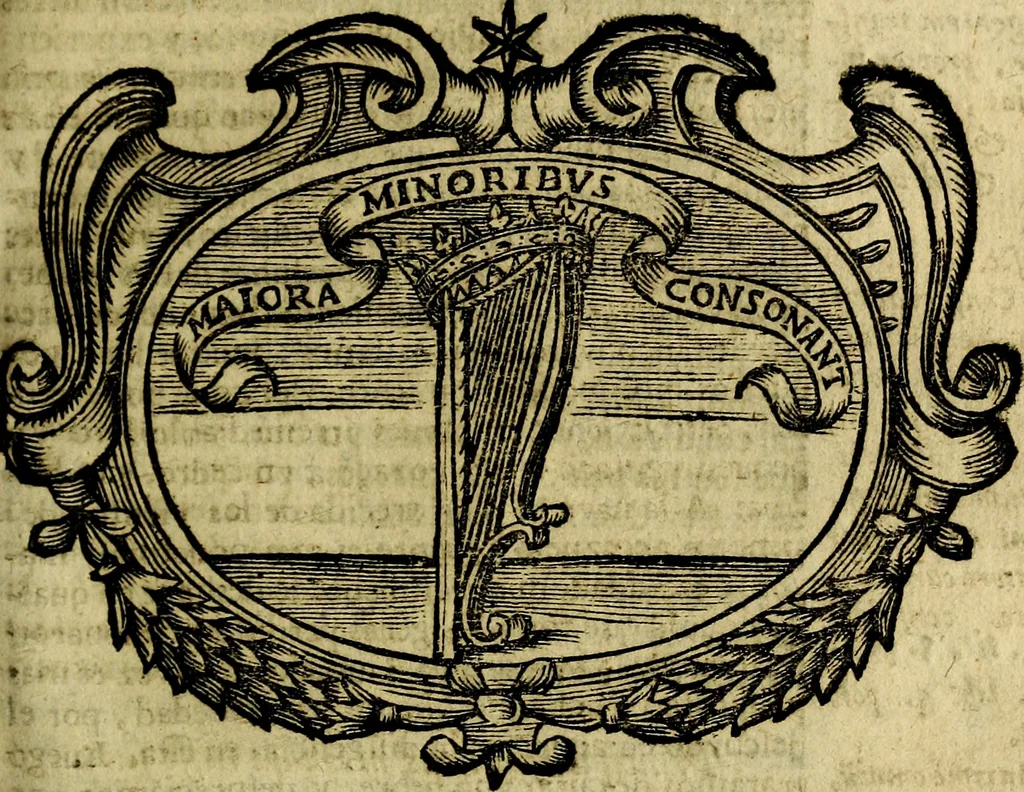 An illustration from Idea de vn principe politico christiano : representada en cien empressas. Va enmendada en esta sexta impression de todos los yerros que avia en las otras ..., 1675, leaf 442