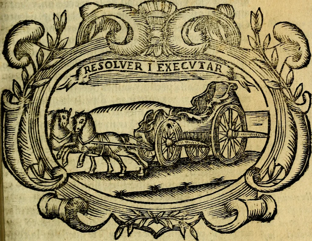 An illustration from Idea de vn principe politico christiano : representada en cien empressas. Va enmendada en esta sexta impression de todos los yerros que avia en las otras ..., 1675, leaf 460