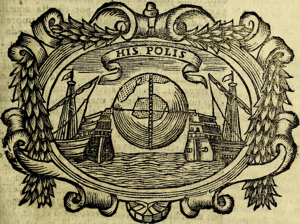 An illustration from Idea de vn principe politico christiano : representada en cien empressas. Va enmendada en esta sexta impression de todos los yerros que avia en las otras ..., 1675, leaf 488