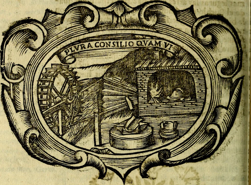 An illustration from Idea de vn principe politico christiano : representada en cien empressas. Va enmendada en esta sexta impression de todos los yerros que avia en las otras ..., 1675, leaf 595