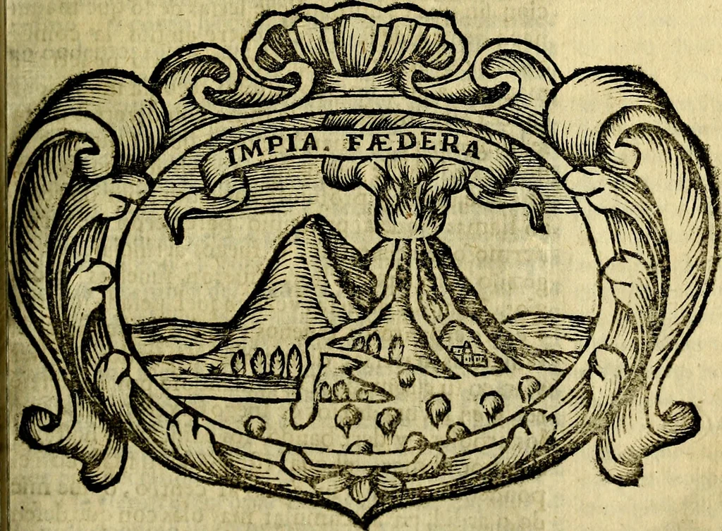 An illustration from Idea de vn principe politico christiano : representada en cien empressas. Va enmendada en esta sexta impression de todos los yerros que avia en las otras ..., 1675, leaf 640