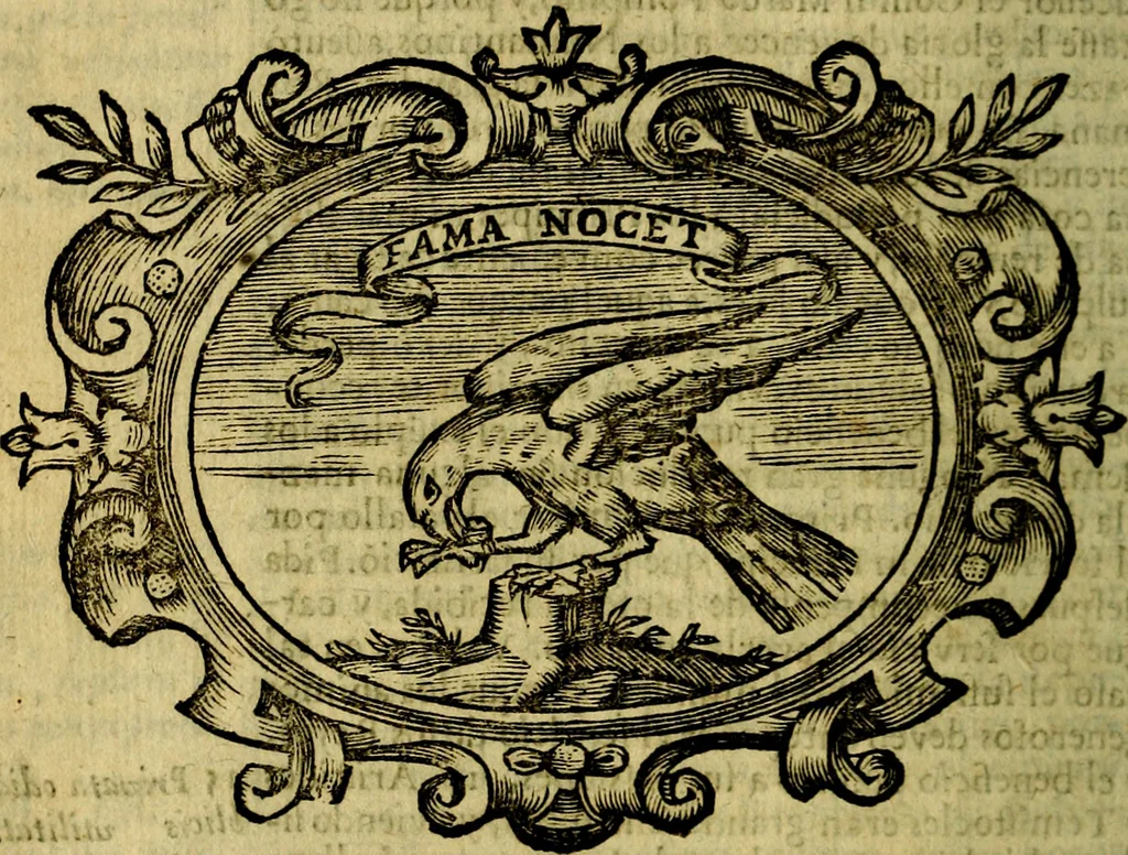An illustration from Idea de vn principe politico christiano : representada en cien empressas. Va enmendada en esta sexta impression de todos los yerros que avia en las otras ..., 1675, leaf 77