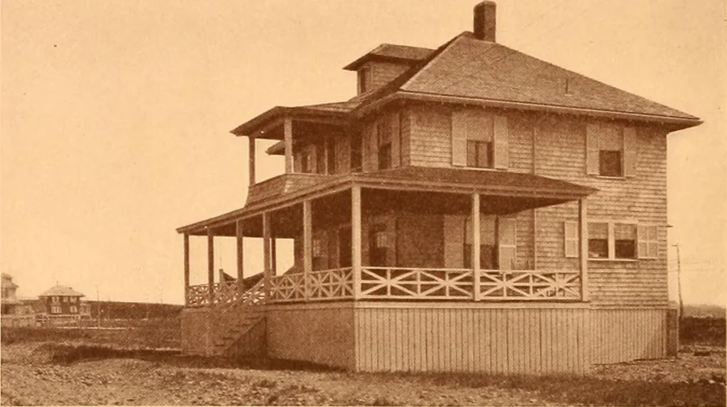 An illustration from Ideal homes / by W. F. Barlow, Jr., 1913, leaf 49