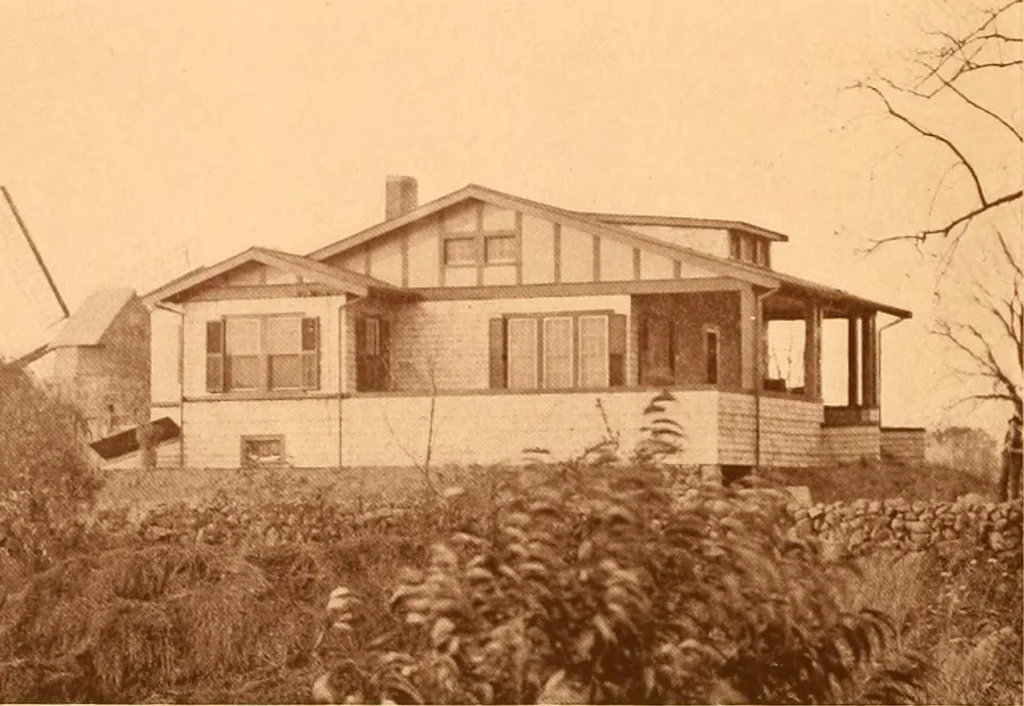 An illustration from Ideal homes / by W. F. Barlow, Jr., 1913, leaf 69