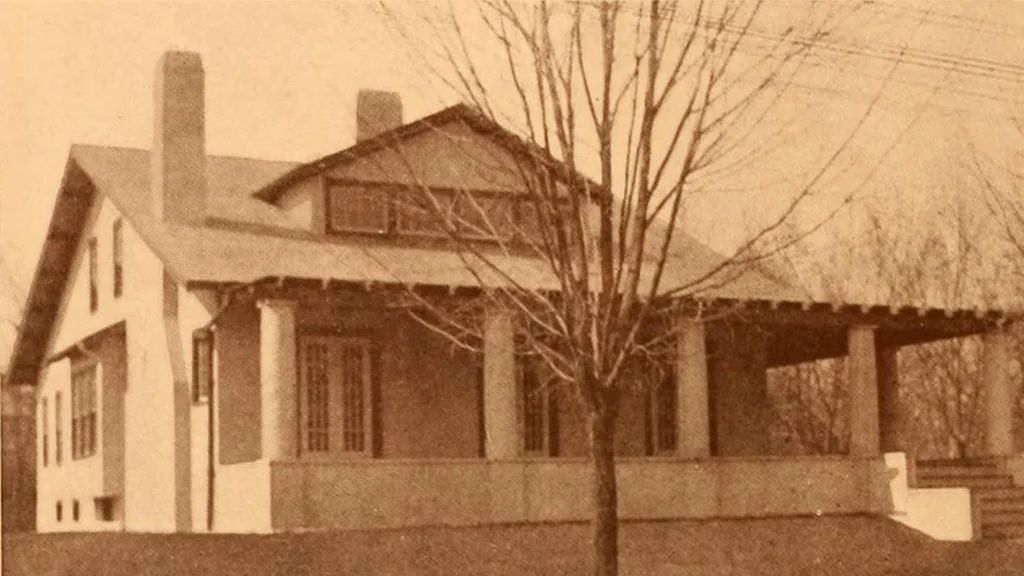 An illustration from Ideal homes / by W. F. Barlow, Jr., 1913, leaf 87