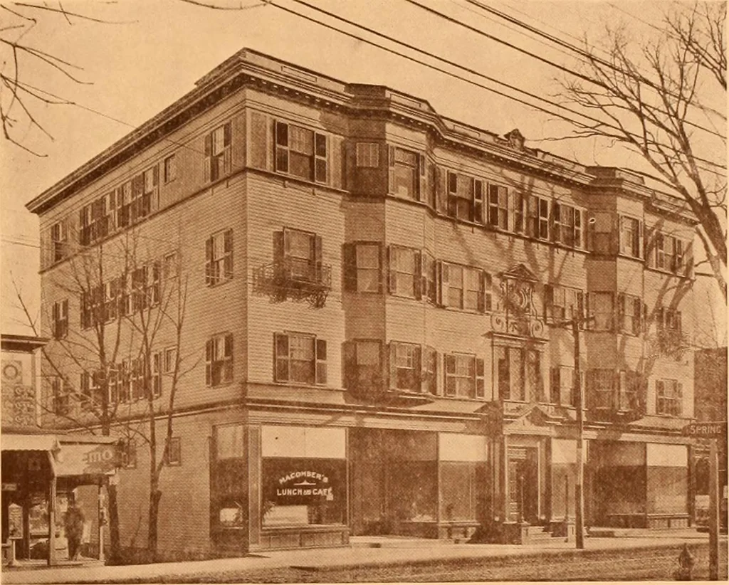 An illustration from Ideal homes / by W. F. Barlow, Jr., 1913, leaf 92