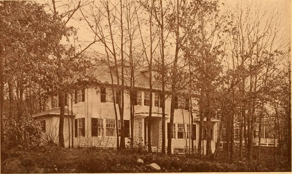 An illustration from Ideal homes / by W. F. Barlow, Jr., 1913, leaf 95