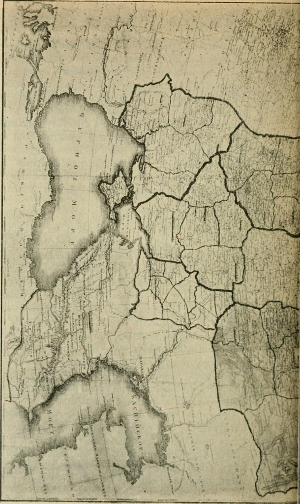 An illustration from Idealy dekabristov, 1907, leaf 387