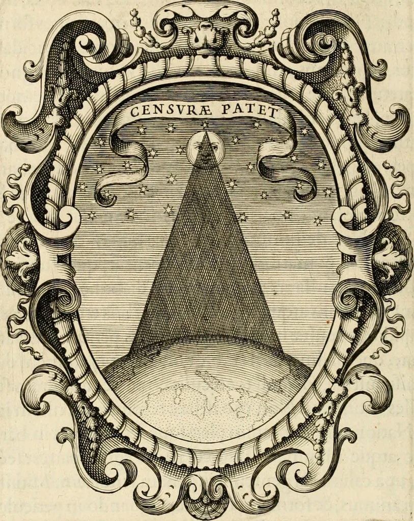 An illustration from Idea principis christiano-politici, centum symbolis expressa, 1649, leaf 111
