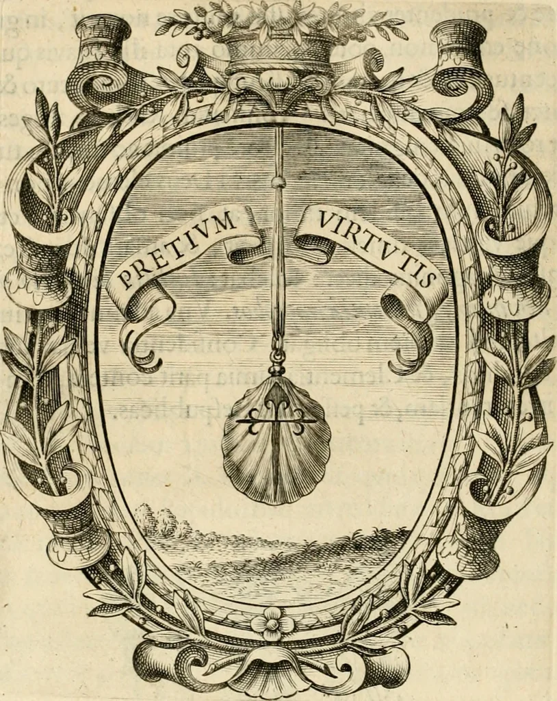 An illustration from Idea principis christiano-politici, centum symbolis expressa, 1649, leaf 179