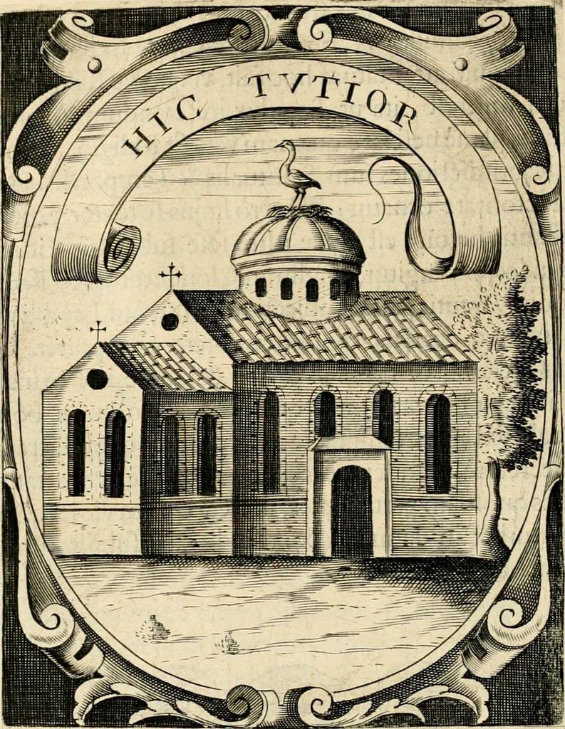 An illustration from Idea principis christiano-politici, centum symbolis expressa, 1649, leaf 193