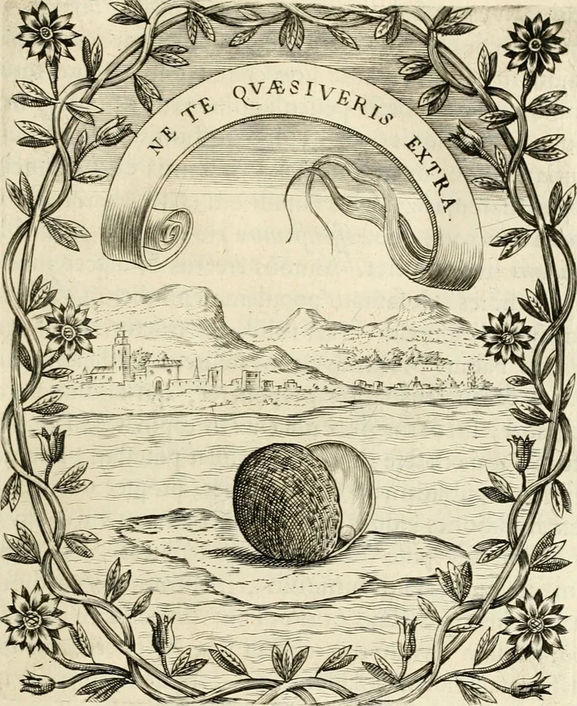 An illustration from Idea principis christiano-politici, centum symbolis expressa, 1649, leaf 238