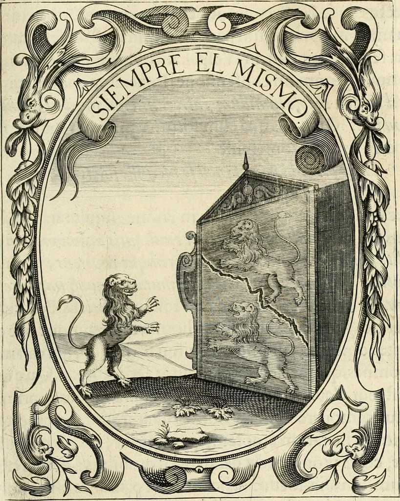 An illustration from Idea principis christiano-politici, centum symbolis expressa, 1649, leaf 244