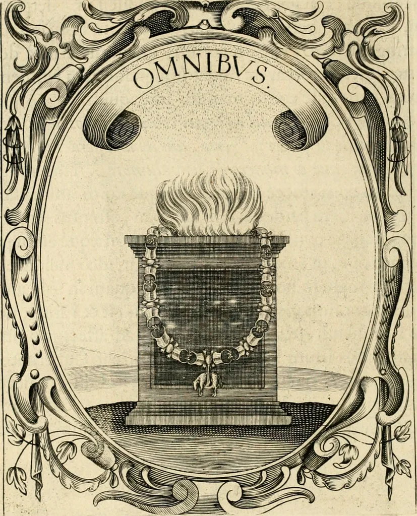 An illustration from Idea principis christiano-politici, centum symbolis expressa, 1649, leaf 281