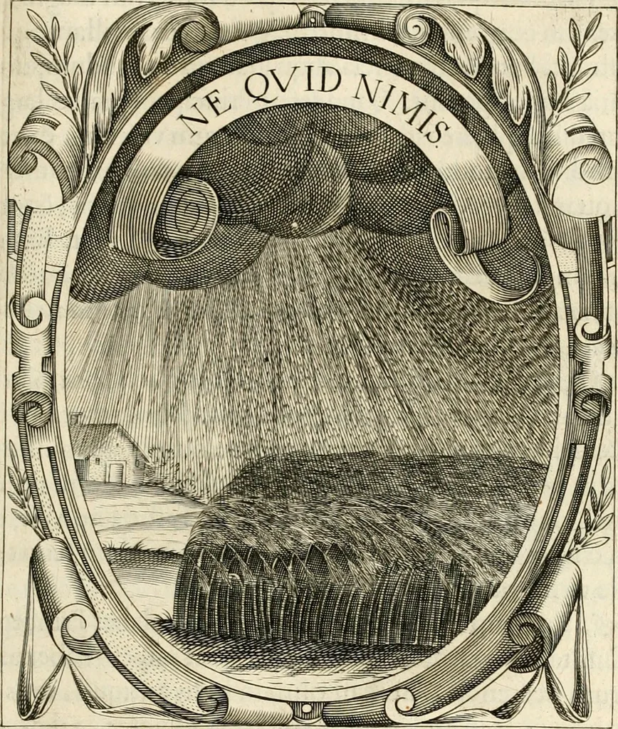 An illustration from Idea principis christiano-politici, centum symbolis expressa, 1649, leaf 294
