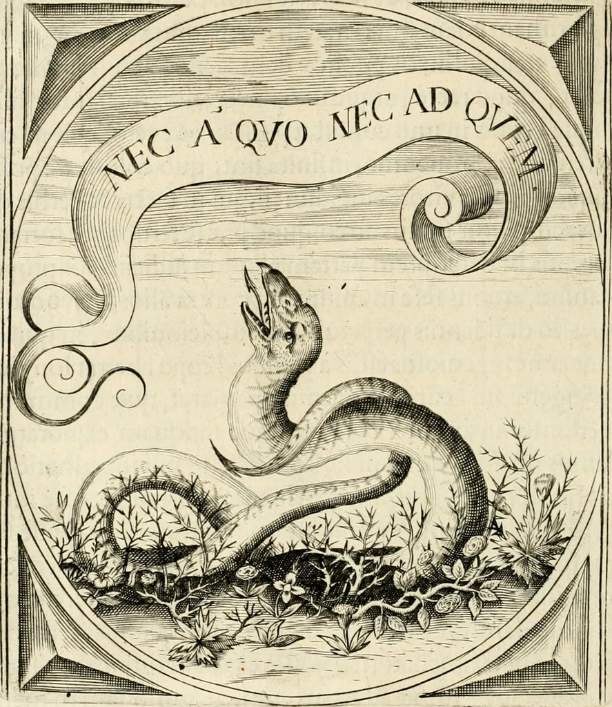 An illustration from Idea principis christiano-politici, centum symbolis expressa, 1649, leaf 313
