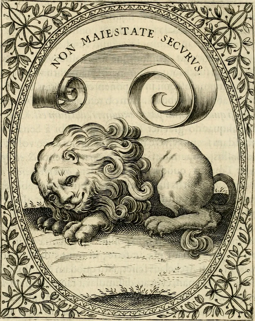 An illustration from Idea principis christiano-politici, centum symbolis expressa, 1649, leaf 319
