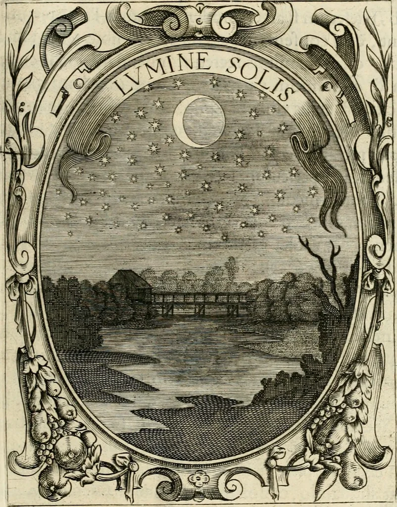 An illustration from Idea principis christiano-politici, centum symbolis expressa, 1649, leaf 354