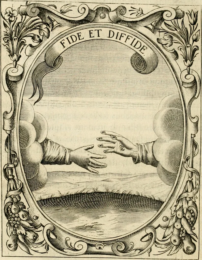 An illustration from Idea principis christiano-politici, centum symbolis expressa, 1649, leaf 383