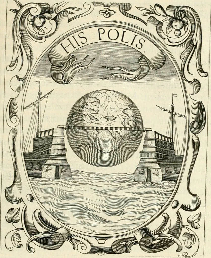 An illustration from Idea principis christiano-politici, centum symbolis expressa, 1649, leaf 526