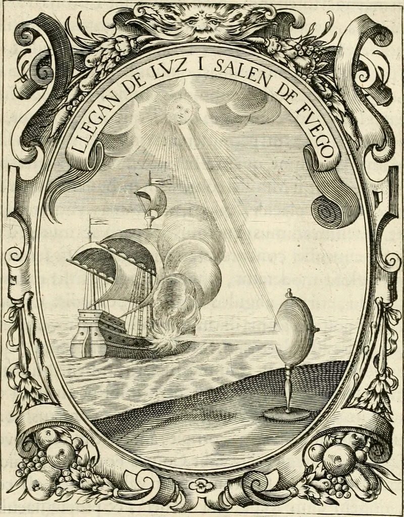 An illustration from Idea principis christiano-politici, centum symbolis expressa, 1649, leaf 584