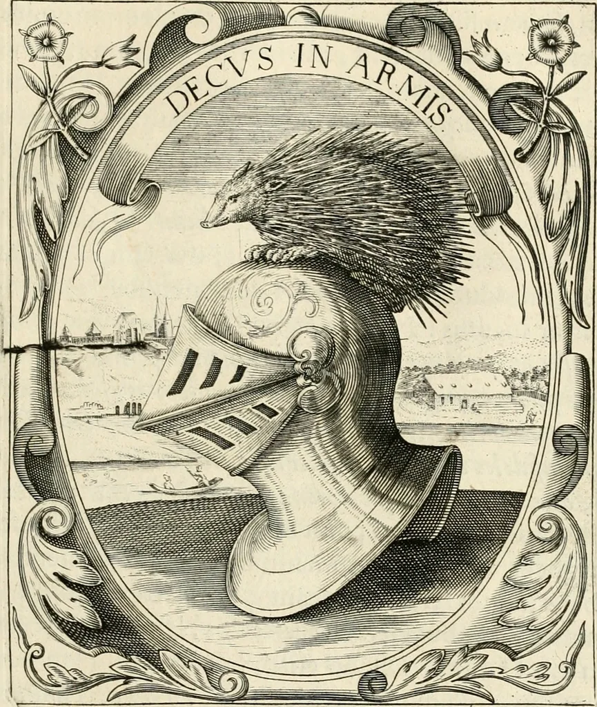 An illustration from Idea principis christiano-politici, centum symbolis expressa, 1649, leaf 622