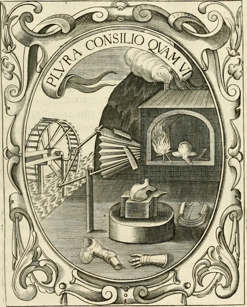 An illustration from Idea principis christiano-politici, centum symbolis expressa, 1649, leaf 634