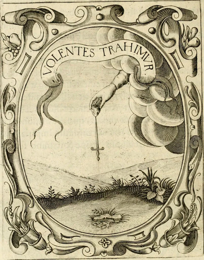 An illustration from Idea principis christiano-politici, centum symbolis expressa, 1649, leaf 655
