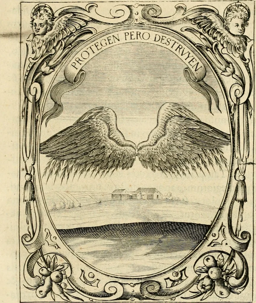 An illustration from Idea principis christiano-politici, centum symbolis expressa, 1649, leaf 676
